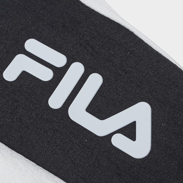 FILA Lifestyle Original Comfortable Elastic Straight Leg Knitted Sports Pants Men bottoms Vintage-Gray F11M519802F-GY