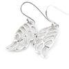 Les Trésors De Lily [G2836] - Silver Earrings 'Les Ailes d'Ange' Silver (rhodium Plated) - 20x10 Mm