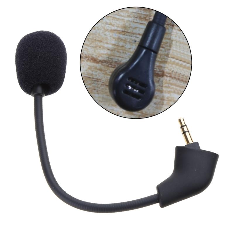 Replacement Mic for Hyper X Cloud 2 II/Hyper X Cloud Sliver Gaming Headset 3.5mm Detachable Microphone
