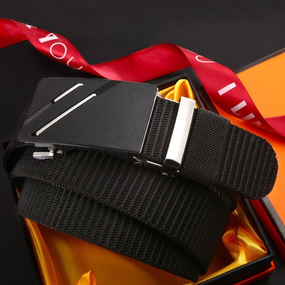 

Luxury Brand Design Nylon Braided Belt Business Jeans Belt Leisure Weave Waist Band 8