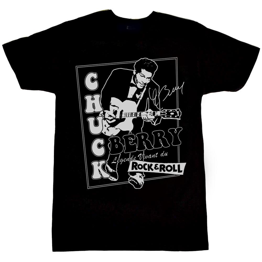 

Inpsipred Chuck Berry 1926 2017 Singer Short Sleeve Black All Size Unisex Shirt Unisex T-Shirt XXL