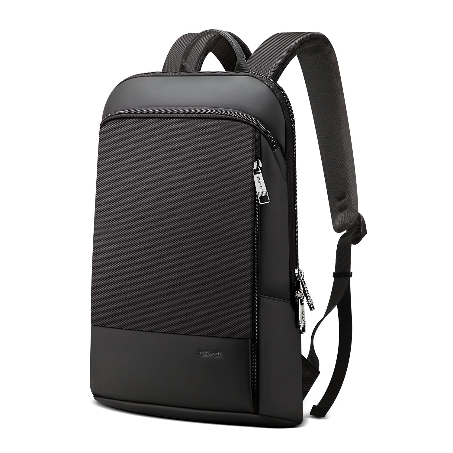 

[BOPAI] Business Backpack, Thin, Men s, Lightweight, Anti-theft, Laptop Bag, Waterproof, For Commuting, School, 15-inch Computers, Black, Commuting,