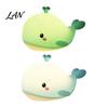 Portable Animal Night Light Cute Whale Silicone Touch Light, USB Rechargeable Bedside Lamp with Charging 3 Brightness & Remote Control, 30 Min