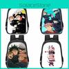 Spacious Jujutsu Kaisen Backpack For Kids With Lightweight Oxford Fabric