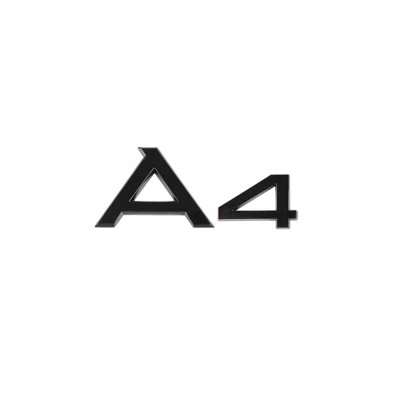 New Auto Accessories Suitable For 0cypd A4 2008-2017 Car Logo 4 Ring Front Grille Badge Rear Emblem Quattro Sline Sticker cypd0