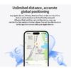Luggage Tracker Tags Bluetooth Air Tracker for Apple Find My[ iOS ONLY ] Key Finder Locator for Wallet,Keys, Luggag,Backpack,Pets,Car Replaceable