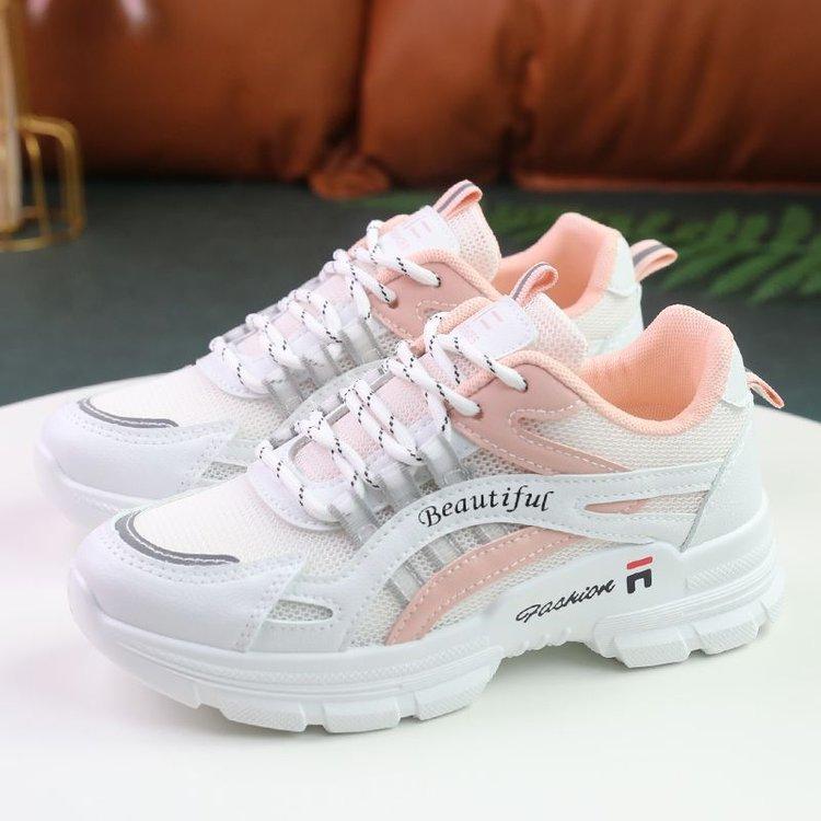 Dad Shoes Women's Fashion Versatile Casual Shoes 2025 Autumn New Daily Comfortable Versatile Women's Single Shoes Muffin Shoes Tide