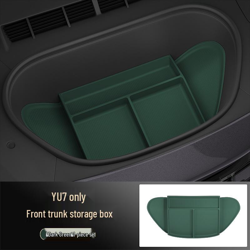 Silicone Anti-Shake Storage Box for Yu7 Front Trunk and Rear Screen