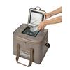 Coleman Ultimate Ice Cooler II 25L Cooler Box - Keeps Contents Cool for Approximately 42 Hours - Olive - Ideal for Outdoor Activities, Camping,