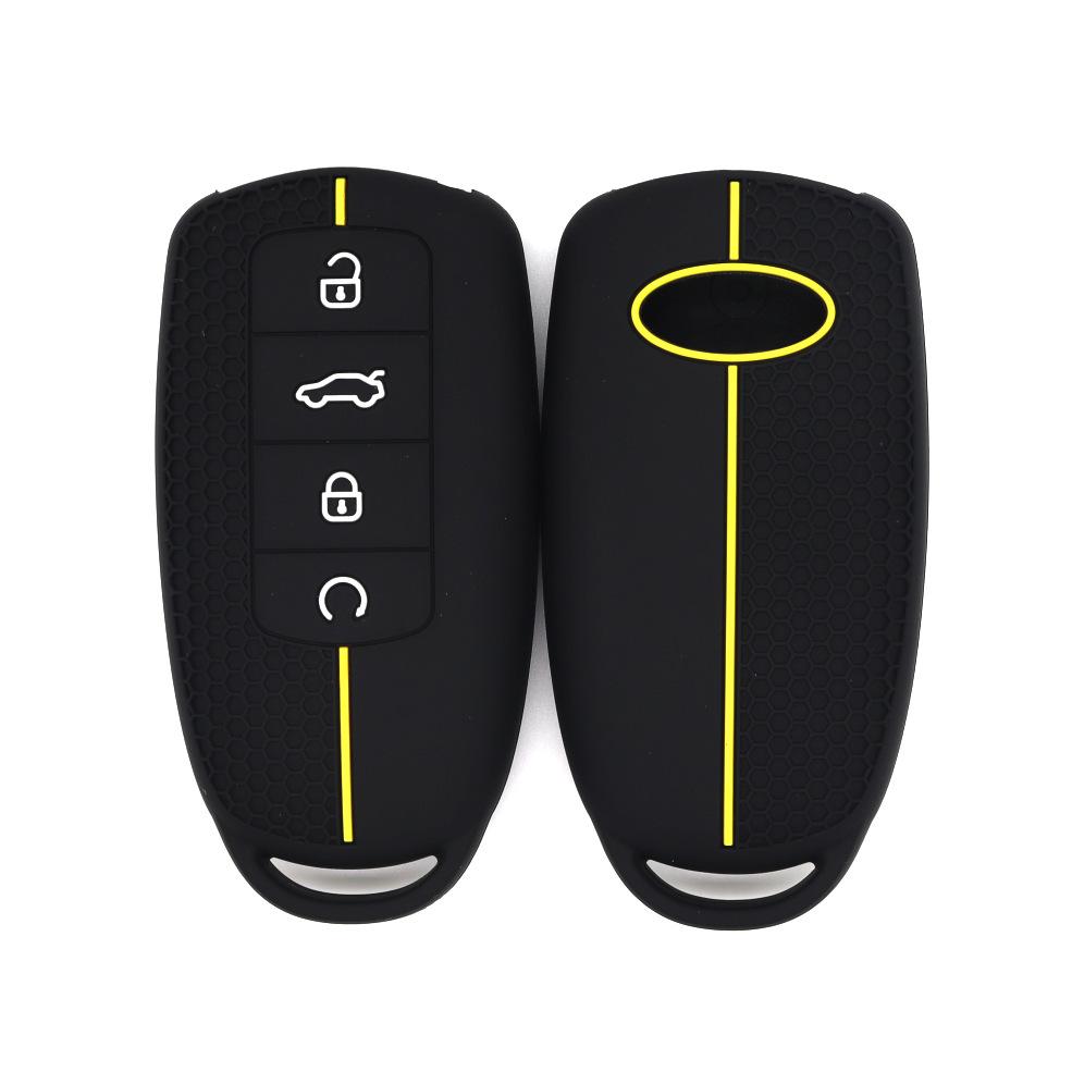 Silicone Keychain Car Keys Accessories Holder Key Cover Case For Chery Omoda 5 C5 Tigo 7 8 Pro Max Tigo 7 8 Plus Arrizo 5 Plus