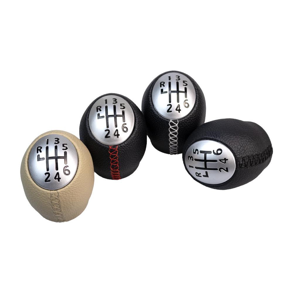 Renault Opel Manual Gear Shift Knob - Leather Wrapped with Stitching