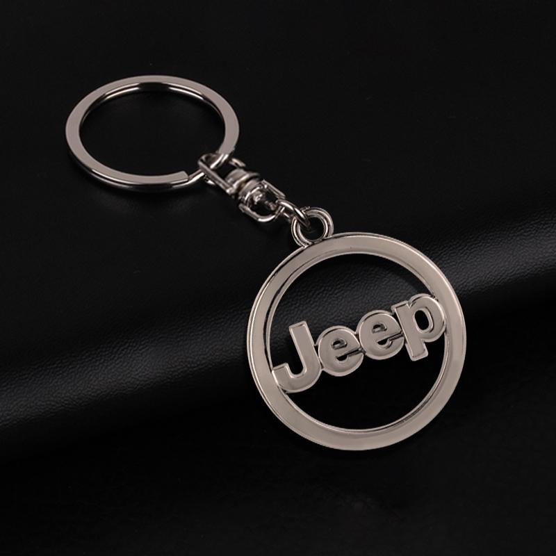 Auto Geflochtenes Seil Schlüsselanhänger Schlüsselring Schlüsselhalter Paar Geschenke für Jeep JK Gladiator Compass Renegade Grand Cherokee Wrangler