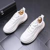 Fashion New spring and summer men's boots small white leisure youth all match breathable running shoes Zapatos Hombre a6