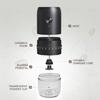 Portable Coffee Mill Coffee Grinder Rechargeable Grinding Machine Plastic Texture Suitable for Convenient Outdoor Use