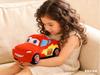Cartoon Cars McQueen Plush Toy for Kids - Soft Cuddly Stuffed Car Doll Pillow Anime Movie Character Room Decor Gift for Boys