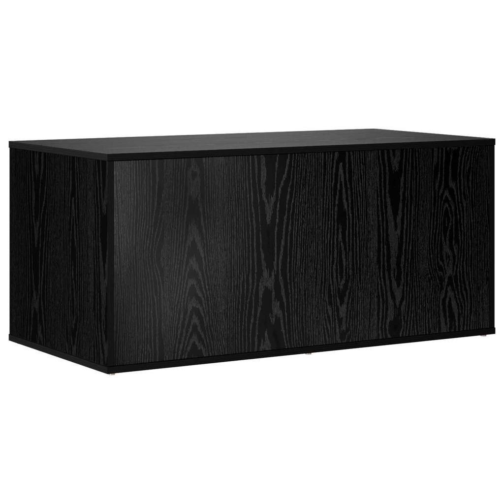 Cat Litter Box Furniture Black Oak Look 100 x 49 x 45 cm