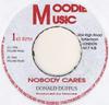 7inch Record DONALD DUFFUS  Nobody Cares NONE Moodie Music 1996 UK Reggae Ska  Dub Used