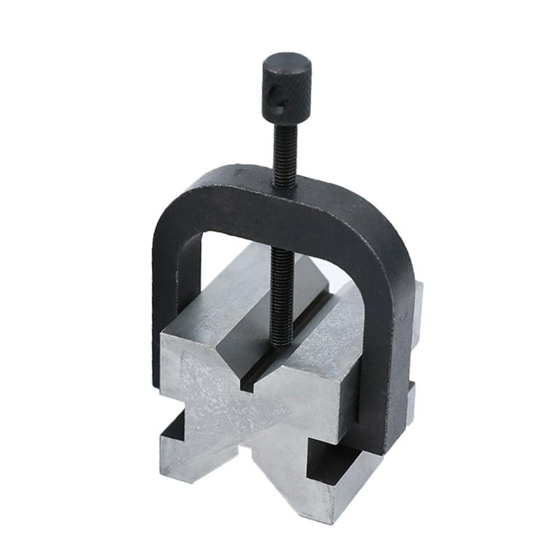 V30 V35 Practical V Shaped Clamp Home Accessory for Stable Workpiece Holding In Complex Machining Environment Use