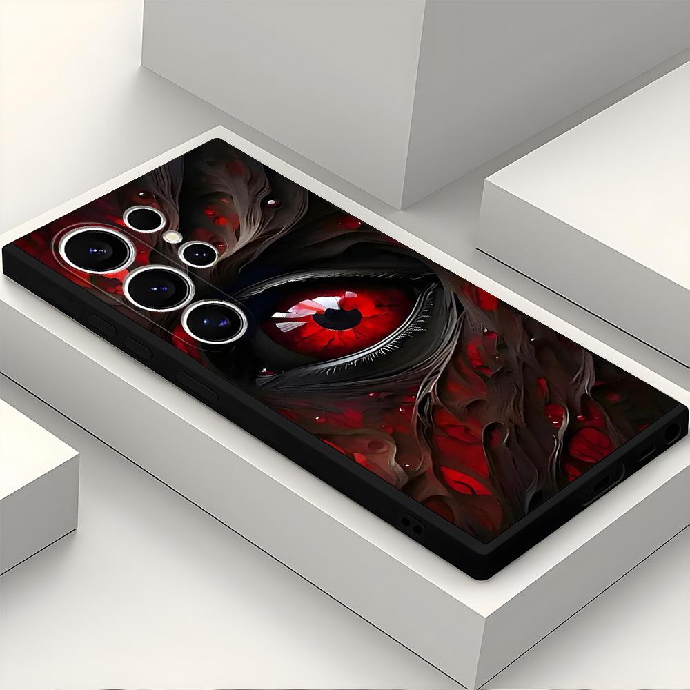 Amazon Explosive Red Eye Cthulhu Samsung S24FE Silicone Phone Case Demon's Eye S26 Case
