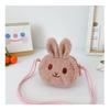 Kids Purses New Year Gift Plush Handbag Rabbit Shoulder Bag Messenger Bag Crossbody Bag Coins Bag