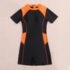 Sportlicher Colorblock-Badeanzug für Damen - Modische Europäische & Amerikanische Surf-/Tauchbekleidung