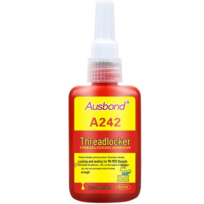 Ausbond 242 Medium Strength Threadlocker 50ml