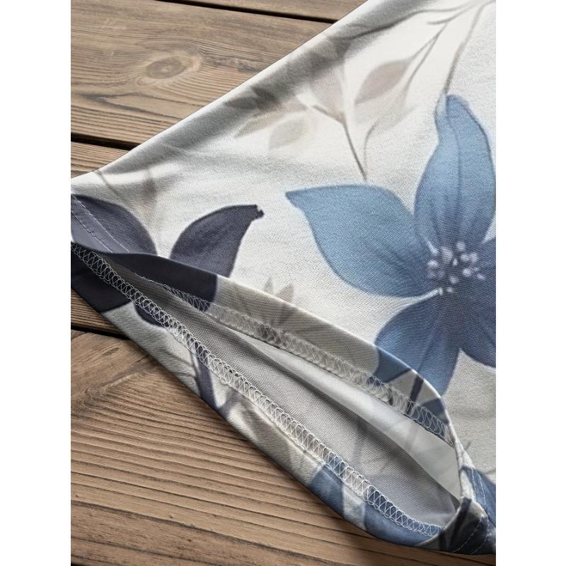 Women's Plus casual and comfortable full-body ethnic style floral branch  No accessories included