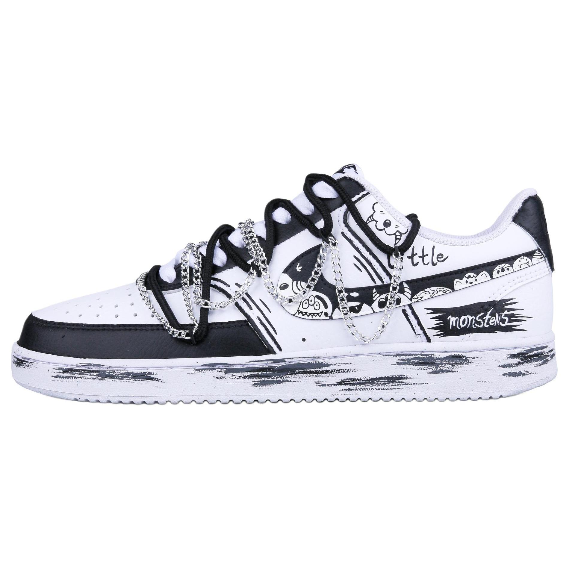 

Nike Court Vision 1 Slip Resistant Abrasion Resistant Slip Resistant Abrasion Resistant Low top Skateboard Shoes Unisex DH2987-101(Team60-) 40