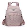 Rhomboid Rivet Backpack Women's Travel Bag Large Capacity Backpack