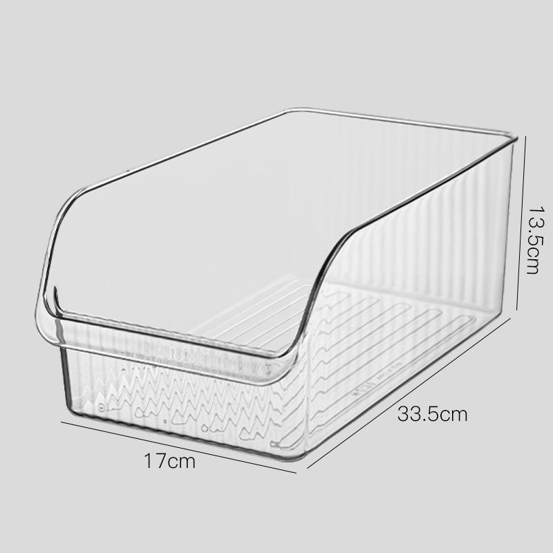 Food-Grade Plastic Kitchen Refrigerator Organizer for Vegetables, Eggs, and More