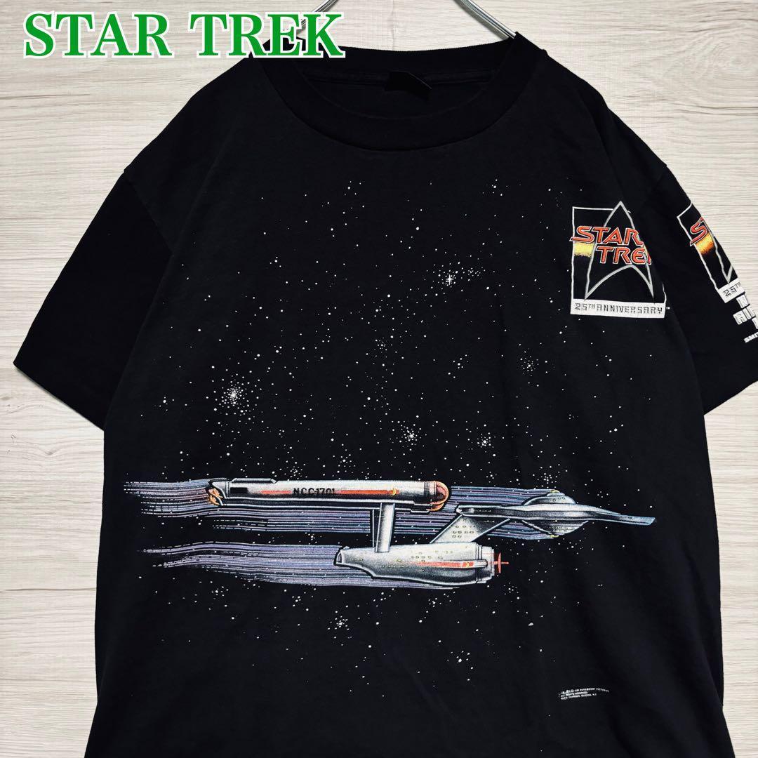 

[Б/У] Двусторонняя футболка Star Trek, XL, Винтаж, Импортная
