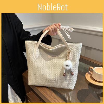 Fashionable Street Trendy Pu Leather Mid-sized Tote Bag For Women 2024