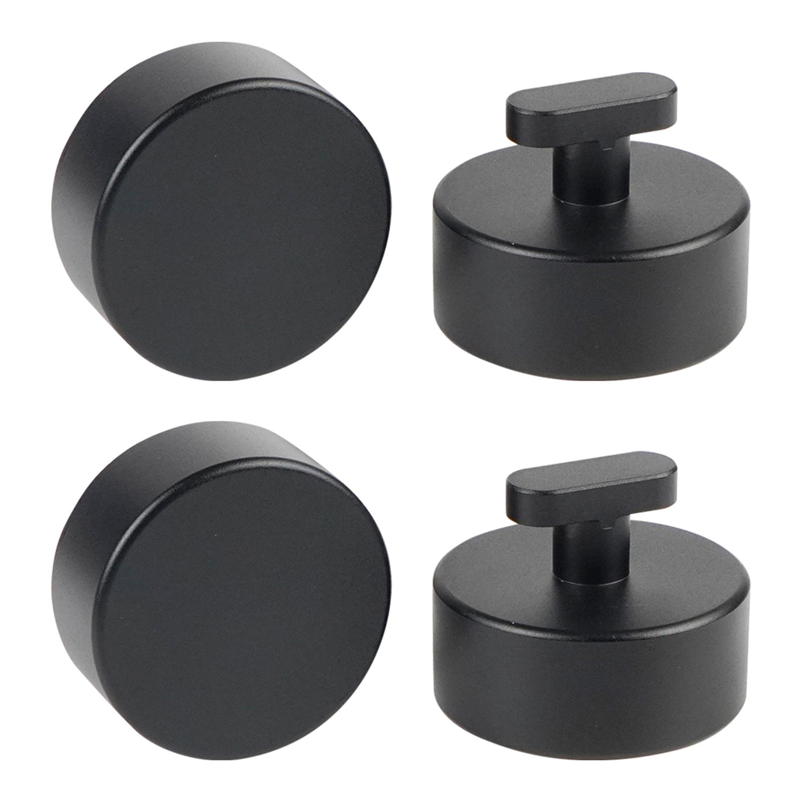 Set of 4 Aluminum Alloy Jacking Pucks Pads Adapter Suitable for Ensures Safe Lifting at Jacking Points Provide Stability 1