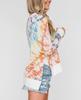 Autumn Plus Size Women's Tie-Dye Gradient Round Neck Long Sleeve Hoodie