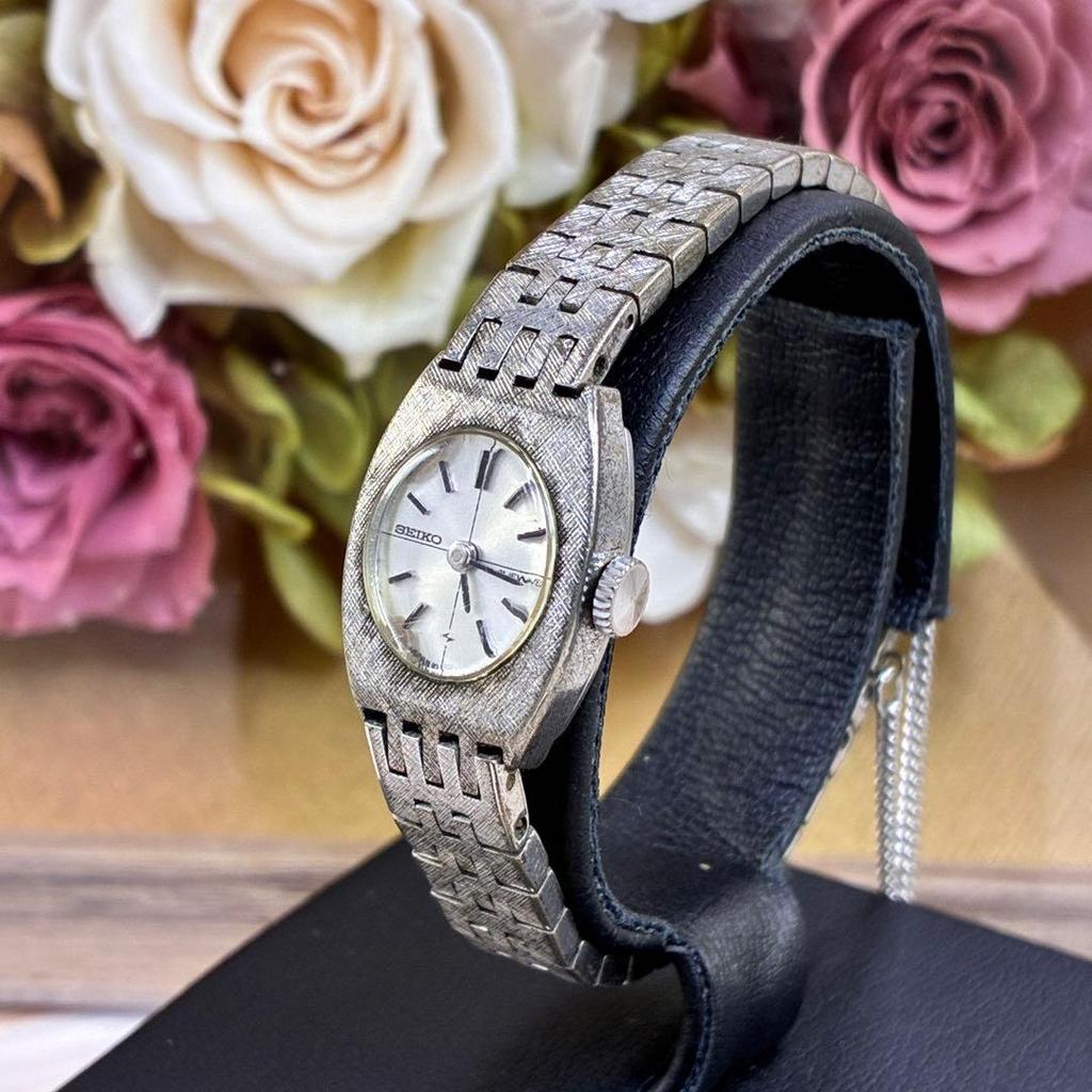Used SEIKO 1973 Seiko Second Factory 21 Jewels Antique Hand-Wound Watch