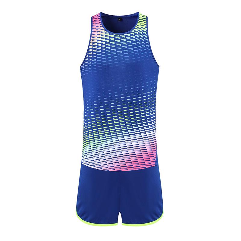 Unisex schnelltrocknende schweißableitende Leichtathletik-Teamuniform-Sets für die Schule und das Marathon-Training