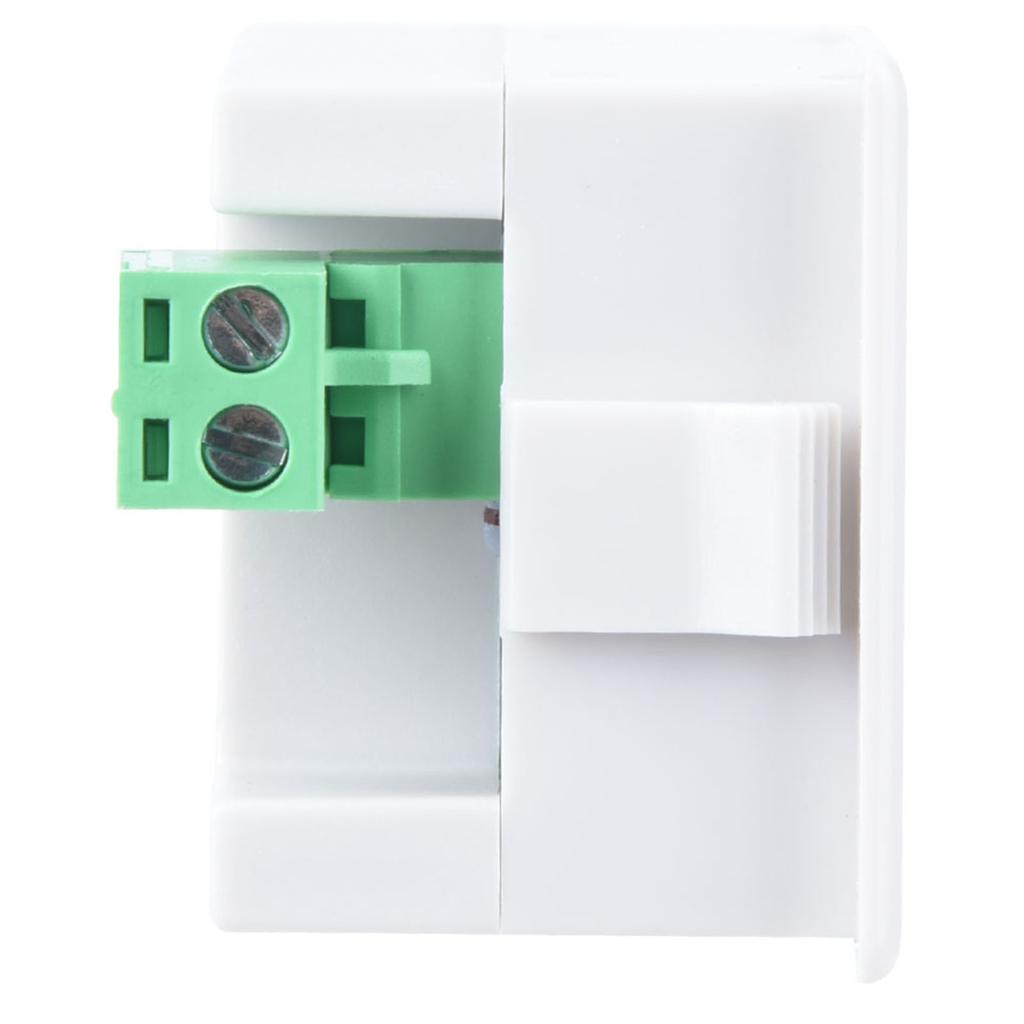 Generator Dual Display LED Digital AC Voltmeter Frequency Meter Testing Tool(White)