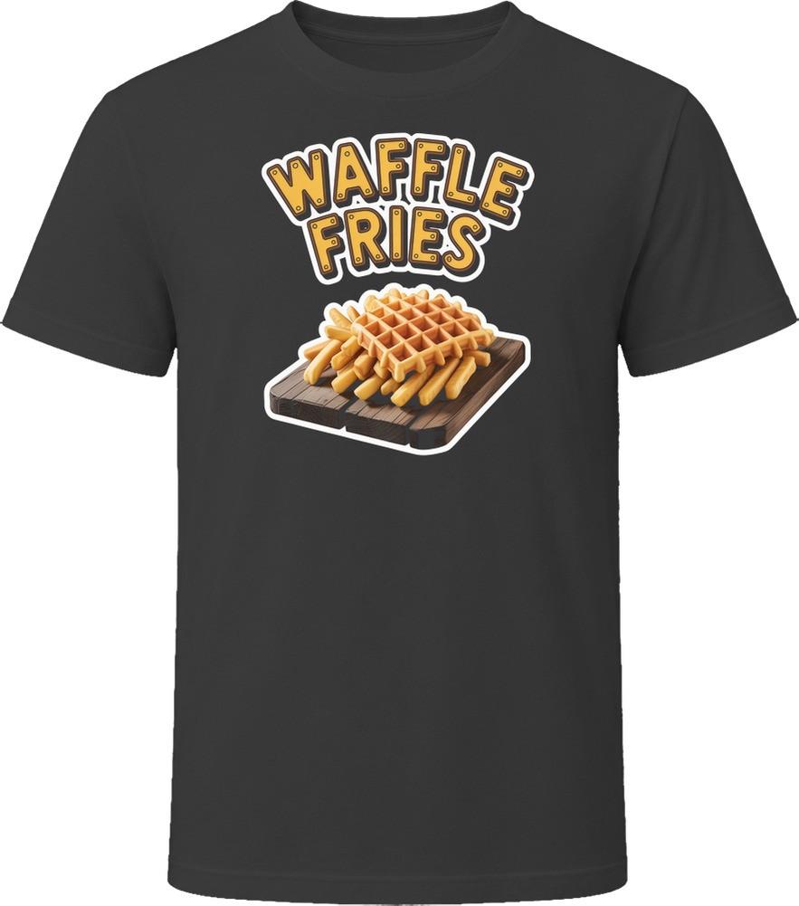 Waffle Fries Comfort Favourite Food T Shirt