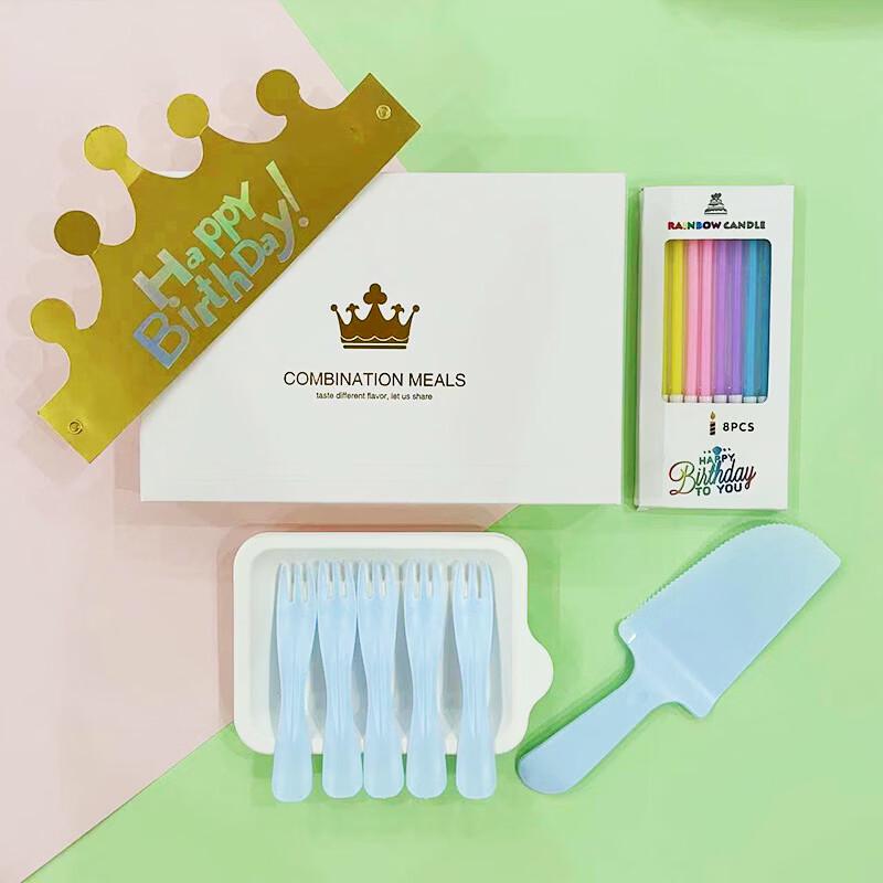 Miaoqiao Bakery Cake Cutlery & Plate Set
