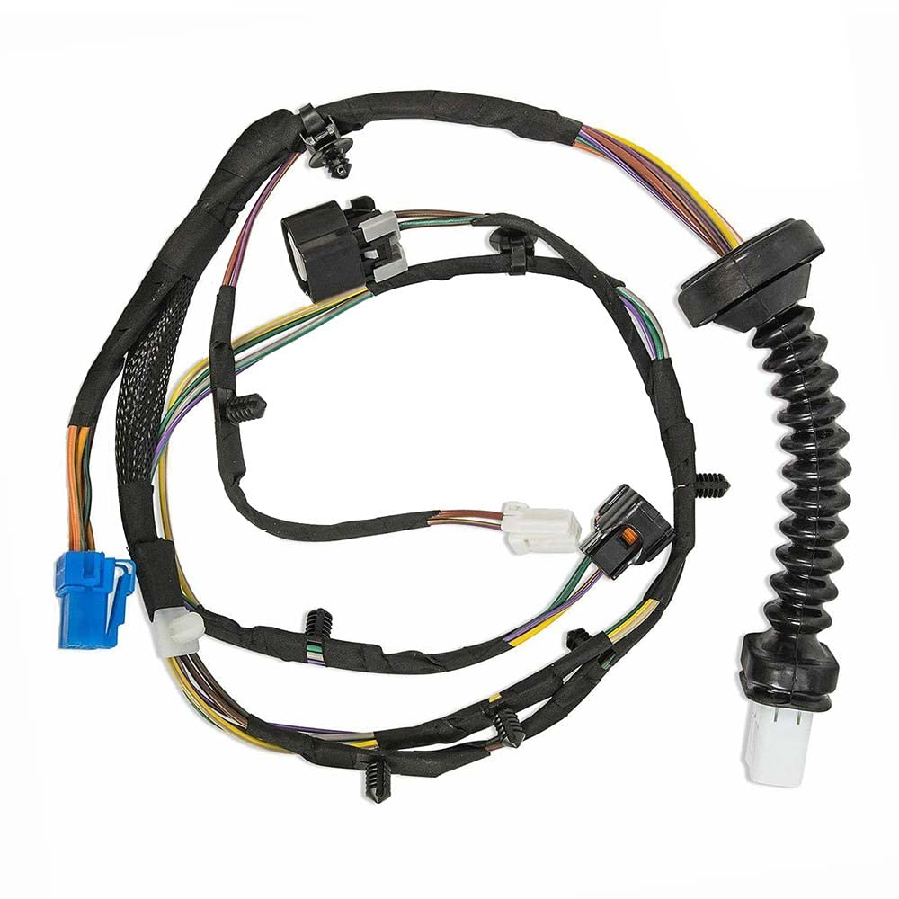 Комплект жгута проводов задней двери 56051931AA/56051931AB, Жгут проводов задней двери с разъемами, Совместим с Dodge Ram 1500 2500 2004-2010