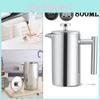 Huge Capacity 800ml Stainless Steel Coffee Plunger Keeps Coffee Hot For 1 Hour