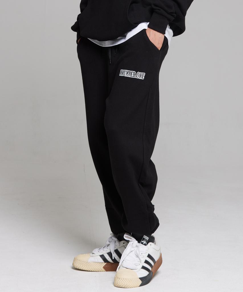 CREAM SODA LAB Lab Nno1 Logo Training Jogger Pants Black