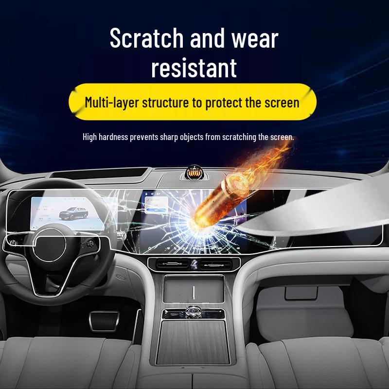 Mercedes-Benz GLC260/300L Central Screen and Navigation Tempered Protective Film