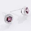 925 Sterling Silver Earrings Full Diamond Fashion Earrings Jewelry Jewelry Silver Jewelry