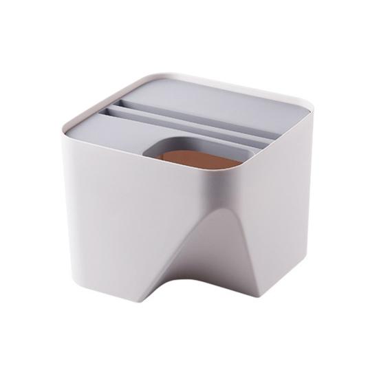 Kitchen Trash Bin Sorting Waste Recycling Storage Cooking Wet Dry Garbage Can
