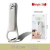 Child-Safe Anti-Pinch Baby Nail Clipper Set - Anti-Splash, Cute Design, Portable for Kids and Students