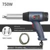 750W Adjustable Temperature High Power Plastic Welding Hot Air Gun for Car Bumpers