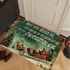 Christmas Outdoor Mat Merry Christmas and Happy New Year Indoor Floor Rug Welcome Front Doormats for Entrance Home Decor
