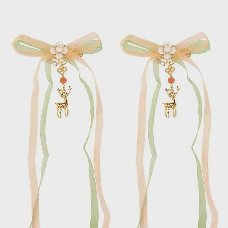 Ancient-Style Hanfu Hair Accessories: Tassels & Chinese Hairpins for Girls' Costumes