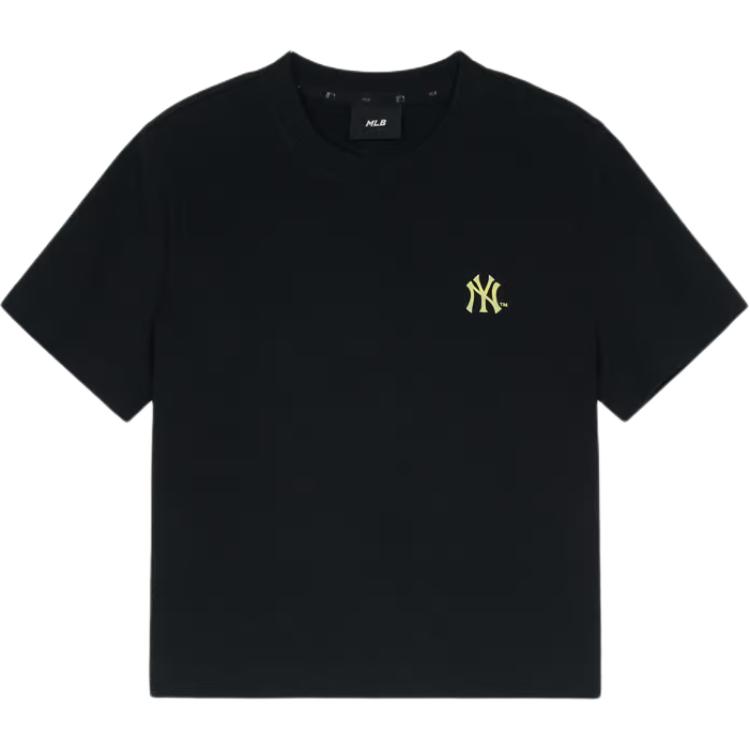 New MLB Regular T Shirt Women's Black 3FTSX0253-50BKS